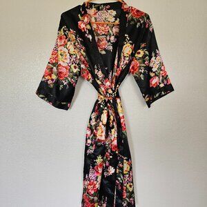 Floral robe